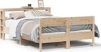 Maison Exclusive - Lit en bois massif sans matelas, 120x190 cm, en pin