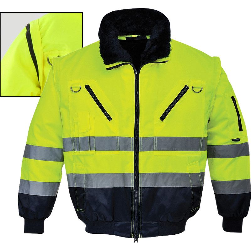 Portwest Hi-Vis 3 in 1 pilotjack S