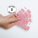Maniac Parul Pink Polish Sticker - 28pcs