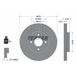 Textar Lot De 2 Disques De Frein 92303203 Ford K1bc1125ab