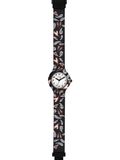Hip Hop Analoog horloge 'Heart by Heart' zwart / wit