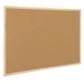 Raylu Paper® Natuurkurkplaat met frame van grenenhout, prikbord met borden, montageset (40 x 30 cm)