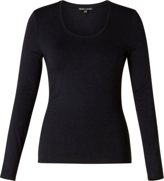 BASE LEVEL Yaso Jersey T-Shirt - Dark Blue - Women's Size 38
