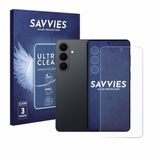 Savvies Screenprotector voor Samsung Galaxy S26 Plus (Voor+Camera) - Folie Beschermfolie transparant 6 Stuks