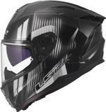 LS2 FF817 Challenger II helm Nitro glans zwart grijs XXL