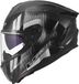 LS2 FF817 Challenger II helm Nitro glans zwart grijs XXL