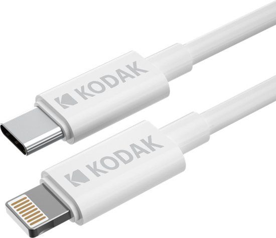 Kodak USB-C to Lightning Cable - 1m - White