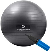 #DoYourFitness - Gymnastiek Bal - Â»OrionÂ« - zitbal en fitness bal ter ondersteuning van lichaamshouding coÃ¶rdinatie en balans - Maat : 55 cm. - zwart