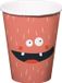 Folat BV Papieren Bekers Monster Bash 250ml, 6st.
