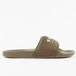 GUESS Tokyom Inscription Slides Khaki Heren Maat 43