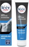 Veet Men Ontharingscrème - Gevoelige Huid - 200 ml
