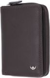 Golden Head Leren portemonnee Polo RFID Protect RV-Börse 3317 Dunkelbraun