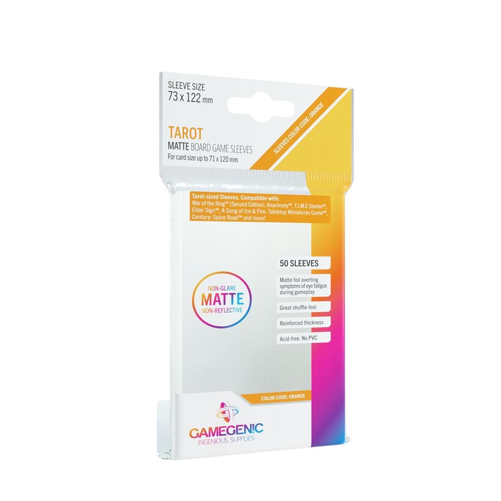 GameGenic Sleeves Matte Tarot-Sized 73x122mm (50 stuks) - 4251715402955
