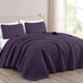 Chezmoi Collection Austin 3-delige extra grote spreiset, kingsize, paars