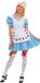 Smiffys Smiffy Prinses Alice kostuum voor vrouwen - Blauw - Maat L
