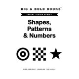 Big & Bold: Shapes, Patterns & Numbers — High-Contrast Baby Book