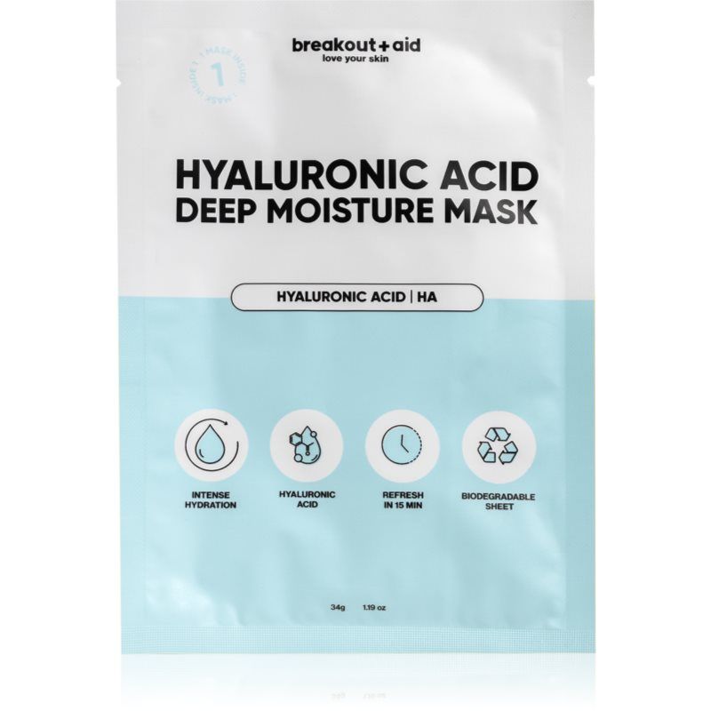 breakout + aid Hyaluronic Acid Deep Moisture Mask