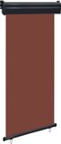 vidaXL Balkonscherm 105x250 cm bruin