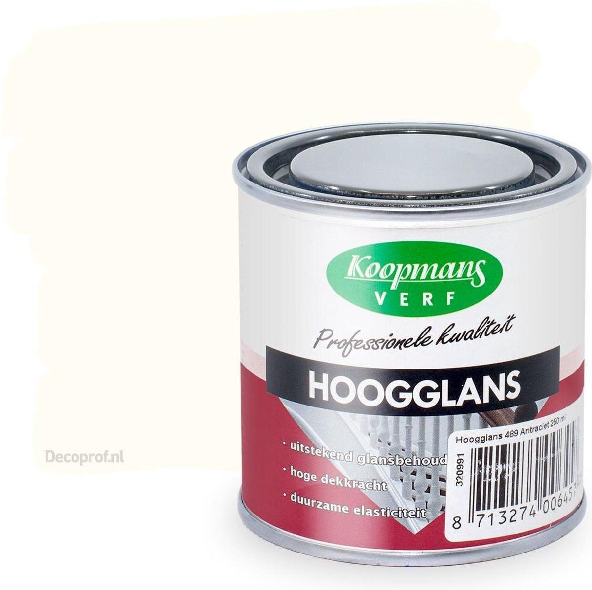 Koopmans Hoogglans 9010 Wit - 0,75 Ltr