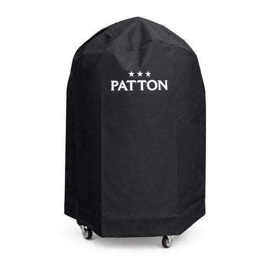Patton Beschermhoes Kamado 16" - Zwart - Kunststof