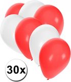 Shoppartners Bv 30x Ballonnen in Poolse kleuren