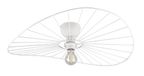 Reality Plafondlamp hoed R61451031, mat wit metaal, behalve 1 x E27