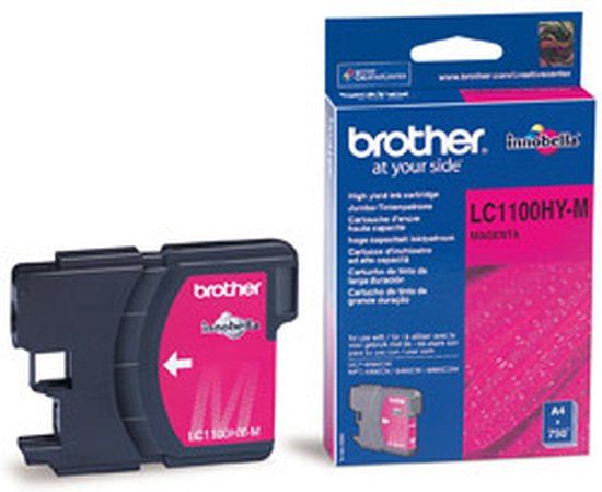 Brother LC1100HYM Origineel Magenta XL Inktcartridge