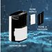 Britec Déshumidificateur + Purificateur Wifi 215w - 155m³/h - 16l/jour
