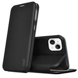 Cool Flip Cover Elegance Beschermhoes voor iPhone 14 Plus, Zwart