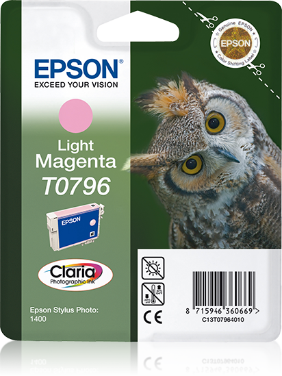 Epson T0796 Light Magenta inktcartridge - C13T07964020