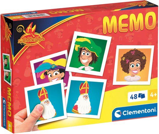 Clementoni De Club van Sinterklaas - Memoryspel