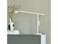 HAY LED-Schreibtischleuchte Fifty-Fifty, grau, 45 cm, dimmbar