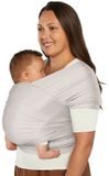 Ergobaby Aura Draagdoek Duurzaam Mesh Soft Grey