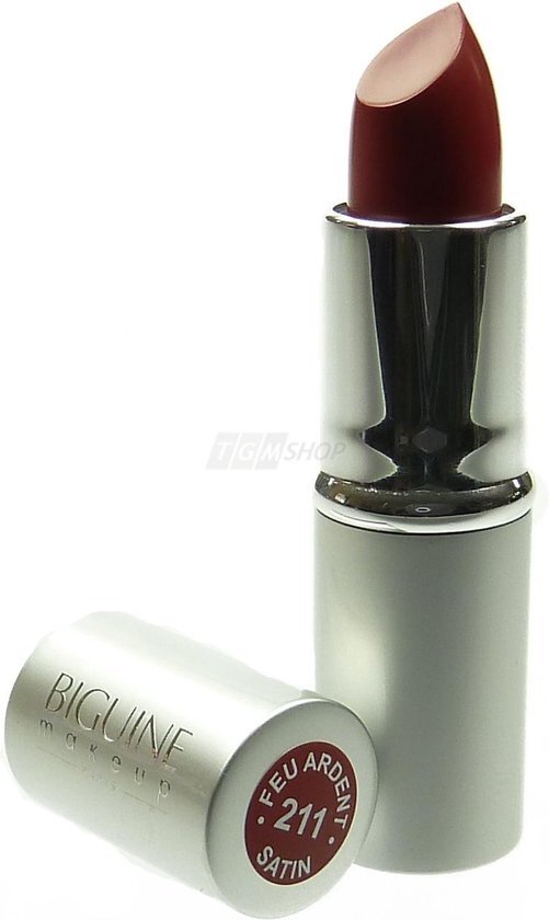 BIGUINE MAKE UP PARIS Rouge a Levres Satin - Lippenstift 3.5g - Feu Ardent