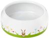 Nobby Knaagdieren keramische voedertrog Flower, wit/kleurrijk 500 ml, 1 stuk