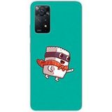 Xiaomi Bedrukt siliconen hoesje compatibel met Xiaomi Redmi Note 11 Pro Plus 5G Sushiman
