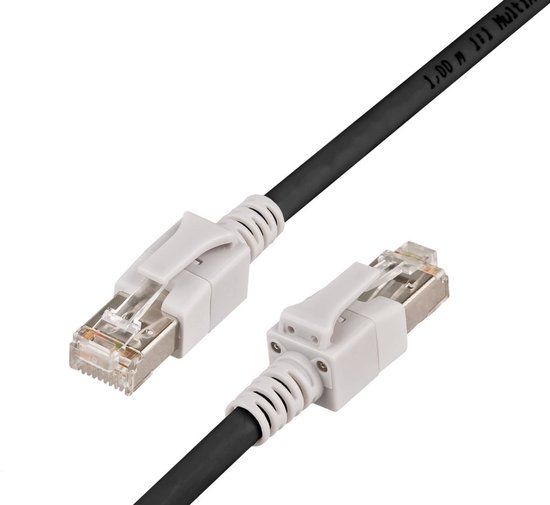 Wirewin PKW-OUT-K5E netwerkkabel Zwart 1 m Cat5e U/FTP (STP)