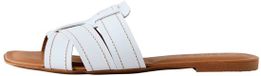 Next - Dames - Forever Comfort® muilsandalen met stiksels - Wit