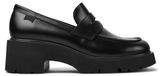 Camper Milah Loafers - Zwart - Maat 37 - Dames - Leer - Herfst/Winter 2024