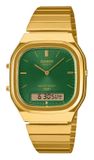 Casio Casio Collection Vintage AQ-240EG-3AEF Horloge - Staal - Goudkleurig - Ø 35 mm
