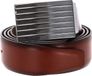 Vanzetti Leren riem 35mm Leather Belt W85 Mid Brown bruine