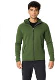 Vaude Idris Fleece Met Kap Groen XL Man