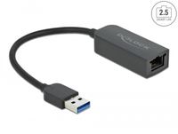 Delock USB 2.0 Adapter [1x USB-A-stekker - 1x RJ45-bus] 66646 0.16 m