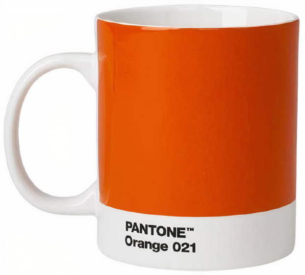 Copenhagen Design mok 375 ml porselein oranje