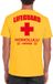 Bellatio Decorations Shoppartners Bv Lifeguard / strandwacht verkleed t-shirt / shirt Lifeguard Honolulu Hawaii geel voor heren - Bedrukking aan de achterkant / Reddingsbrigade shirt / Verkleedkleding / carnaval / outfit L