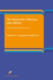 Volume Paris Legal Publishers The Maastricht Collection Volume II Comparative Public Law Paperback