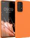 kwmobile telefoonhoesje geschikt voor Samsung Galaxy A52 / A52 5G / A52s 5G - Hoesje voor smartphone - Back cover in fruitig oranje