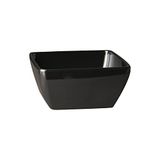 APS 79003 Schaal Friendly Bowl, zwart, gemaakt van gebruikt plastic, 100% milieuvriendelijk, 12,5 x 12,5 x 6,5 cm
