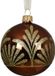 Decoris Kerstballen glas d8 cm espresso N