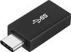 Merkloos Avizar Ultracompacte USB-A naar USB-C Adapter Grijs